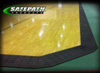 ADA compliant flooring - Ramps for Basketball courts ADA Compliance Ramps threshold ramps for wheelchair access Court Edge Reducer Ramp Drawings for ADA compliance. Rubber Transition ramps for wheelchair access.